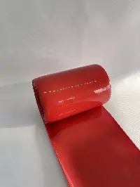 ПВХ завеса красная непрозрачная 2x200